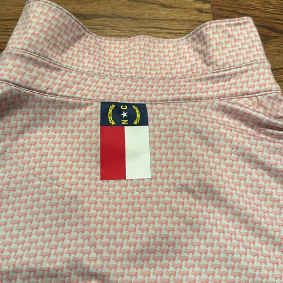 Rhoback XL North Carolina Pig Pink Polo Shirt - Picture 3 of 3